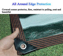 WXQIANG Casa Ombra Panno, Maglia Sole Bordo Nastrate con Occhielli Resistente ai Raggi UV Ombra Sunblock Netto Serra Fiori Piante Patio Prato Mesh Protezione Solare, Isolamento Termico (Size : 4X5M)