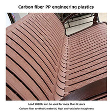 GaoF Panchina da Giardino da Giardino Panchina da Esterno, panchina da Esterno Resistente alle intemperie con Struttura in ghisa e plastica in PVC con Schienale e braccioli, panchina 2-3
