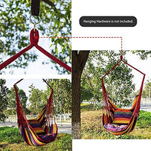 Amaca Portatile per Sedia da Campeggio per Esterni da Campeggio da Giardino Swing Garden Beach Travel Load Borsa per Il Trasporto 100 * 130 Cm 150Kg-Rosso