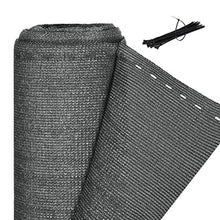 Relaxdays Rete Frangivista, Copertura per Ringhiere, Protezione Raggi UV, Tessuto Resistente, HxL 1,2 x 10 m, Antracite, Meter