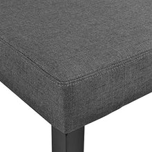 [en.casa] Sedia da Pranzo Nobile in Un Set di 6-90 x 42cm Grigio Scuro