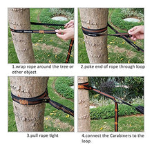NATUREFUN Camping Hammock Accessori Sistema di Sospensione Cinghie per Amaca 2000+ lbs Heavy Duty con 18 Passanti, 100% Poliestere Non Elastico, 2 Pezzi