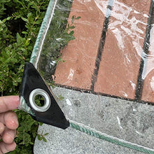 BAIYINNG Telone Impermeabile con Occhielli, Teloni Pieghevoli, Alta Trasmittanza, per Auto/Mobili da Esterno/Giardino (Color : Chiaro, Size : 1×1.5m)