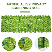 YUNSHAO Green Faux Trellis Balcone Screening Privacy Privacy Parete Parete Landscaping Garden Recinzione UV Fade protetta, 1m x 3m