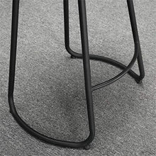LWW Sgabelli, metallo/legno Sgabelli poggiapiedi per la cucina | Vintage Iron Bar sgabelli alti Sala da pranzo Sedie | Altezza seduta 45/65 / 75cm | Carico massimo 150Kg,46x37x65cm,46x37x65cm