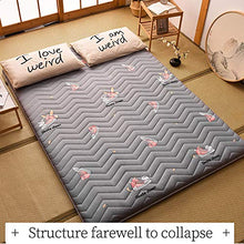 Dormire Tatami Pavimento Materasso,Tradizionale Pieghevole Materassoerasso Tatami,Confortevole Traspirante Futon Materassoerasso Futon Pad Per Il Dormitorio Soggiorno F 90*200 Cm (35,4*78 Pollici)