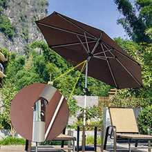 XDD Ombrellone da Giardino Ombrellone da Spiaggia Ombrelloni da Piscina Ombrellone Parasole Antivento Il Telaio Dell'ombrellone in Acciaio A Basso Tenore di Carbonio È Stabile E Durevole