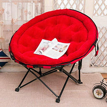 FUFU Sedie a Sdraio Lounge Chair, Lunch Break Folding Chair Back Chair Moon Chair Lettino per Il Tempo Libero Lazy Couch Chair 56 * 61 * 90cm Pieghevoli