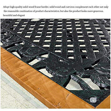 Giardino Esterno Panchine da Terrazza,Sedile In Massello Anticorrosivo In Ghisa Combinazione di Tavolo E Sedia Per Il Tempo Libero,Panchina Balcone Con Schienale E Braccioli,Sedia da Portico 2-3 Pos