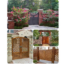 GDMING Porta del caffè, Porta Battente Emporium, All'aperto Porta da Giardino Porta del Salone Chiudi Automaticamente Include Cerniere Legno per Terrazza Balcone, 13 Dimensioni