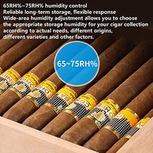 Sigaro Grotta A 48 L Potenza: 80 W, 16-22 ° C, 2 Ripiani in Legno, Porte in Vetro, Schermo A LED, Pannello Di Controllo Touch of 2 Cassetti Di Legno Di Cedro, Argento