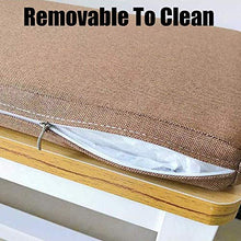 LRuilo - Cuscino per panca da 5 cm di spessore, per sedie a 2 o 3 posti, per mobili da giardino, altalena da interni ed esterni (bianco, 100 x 40 cm)