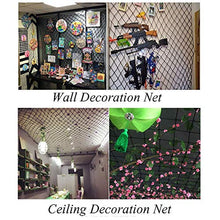 JFFFFWI Rete di Protezione per Balcone, Sicurezza dei Bambini Protezione dei Bambini Rete Fissa Decor Rete da Arrampicata Corda Intrecciata Carico Rimorchio Rete per reti Rete a ringhiera Ringhiera