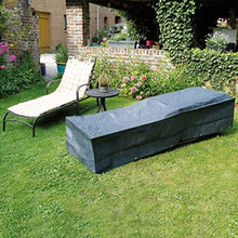 Nature Copri Lettino Copertura in PE 205x78x40cm Protezione Mobili Da Giardino