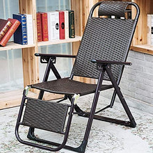 Reclinabili Sedia Pieghevole Sedia da Giardino Pranzo Pranzo Sedia Lazy Sedia Lazy Sedia Easy Chair Multifunzione Sedia a Sole Regolabile