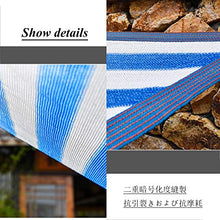 Paralume – Parasole per patio, schermo per balcone, patio, recinzione esterna, tessuto resistente per esterni, permeabile, bianco, 90 x 200 cm