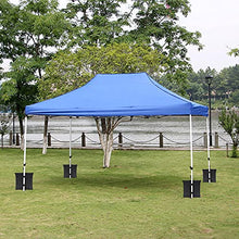 Pesi per gazebo industriali Pesi per gambe per ombrelloni, tende da terrazza, ombrelloni grandi, pesi neri per gambe per gazebo, pesi per gazebo, set di 4