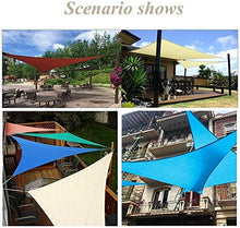 Vele parasole LQ Canopy - Patio Sun Shades - Triangolo, permeabile Tessuto, Super Resistente, più Spesso, Shelter, for Outdoor Patio Giardino di casa, Tenda Copertura in Tessuto