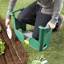 GFYWZ Seggiolino da Giardino per Sedersi All'aperto per Giardinaggio E Fai da Te Imbottitura Imbottita Multiuso per Ginocchio con Cassetta Portautensili, Verde