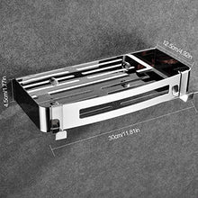 Jaysamay - Supporto per la doccia, fissaggio senza forature (acciaio inox antiruggine)
