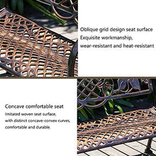 household products Sedie da Esterno, Panchine da Parco, Cortile in Ferro battuto, Sedute quadrate con schienali, Sedute con braccioli e schienali