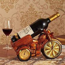 ZYNWW Portabottiglie per Vino dal Design, Cremagliera del Vino del Bello E Pratico Portabottiglie Vino Creativo del Supporto Bottiglia Artigianato Ornamenti,30 X 14 X 27cm.