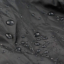 foyar copertura per poltrona sospesa, Oxford, impermeabile, resistente alle intemperie, copertura per sedia a dondolo, con chiusura lampo, impermeabile e resistente alle intemperie grigio.