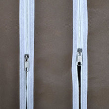 mewmewcat Armadio in Tessuto con Scomparti e Aste, Cabina Armadio Guardaroba in Tessuto con Compartimenti 45x150x176 cm Marrone