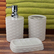 Saniplast Porta Sapone da appoggio Bianco MOD. Rattan