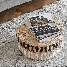 LTINN Tappetini Tatami Tessuti a Mano, riempiti con Gomma ad Alta Elasticità e spugne di plastica, Seduta Comoda, Tifa Selvaggia sedentaria ed Ecologica