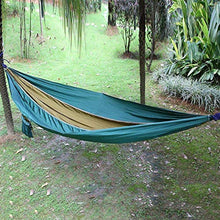 Amaca da esterno in cotone portatile, mobili da esterno in nylon, amache, turismo, leggera, campeggio, per dormire, letto sospeso, massimo 660 libbre