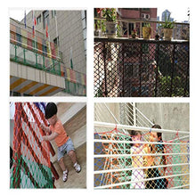WaiMin Rete di Sicurezza for Bambini Balcone Terrazza e ringhiera Rete for Scale Rete for Recinzione di Sicurezza for Bambini/Animali Domestici, Rete Solida Rete in Nylon Rete anticaduta multifunzio