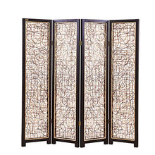 Room Screen Even Divisione piegante dello Schermo di Legno Solido del Rattan Reale, Blocchetto Vuoto Vuoto del Portico dello Schermo del Salone Moderno, Divisione Unica della Stanza del Rattan