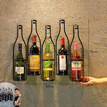 LXH-SH Cremagliera del Vino Decorazioni Wine Rack attaccatura di Parete Bar Bar Governo del Vino Creativo Wine Rack arazzi scaffali Vino contatore