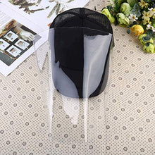Garneck Visiera di Sicurezza Berretto da Baseball Cappello Antiappannamento Protezione degli Occhi Cappello Staccabile Visiera Anti-Splash Visiera per Esterno (Nero)