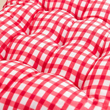 HYLX Cuscino Sedile, Cuscino Sedia, Cuscino Sgabello Rotondo, Cuscino Sedia Floreale Antiscivolo in Cotone Spesso, per Giardino, terrazza Esterna