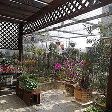 SHIJINHAO Telo Impermeabile Esterno,Telone Trasparente Impermeabile con Occhielli Tendalini E Teloni Resistenti alle Intemperie Contengono Elastico per Mobili da Giardino Piante Serra ， 26 Dimensioni