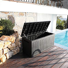 XLLLL Scatola di Immagazzinaggio del Giardino della Bici Starplast Plastica Impermeabile Esterna Piattaforma Banco 75Gal Contenitore Modellato Iniezione con La Maniglia