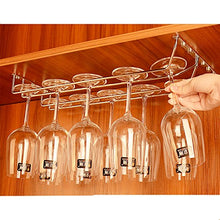 Acciaio inossidabile 304 Wine Glass Rack Wine Glass gancio Calici Rack 2 Binari