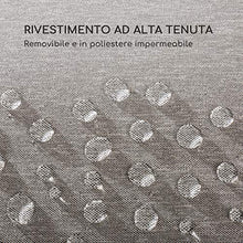 blumfeldt Comfort Siesta - Poltrona da Giardino, Schienale Regolabile, Rivestimento in Poliestere, Imbottitura con Spessore 8 cm, Pieghevole, Salvaspazio, Grigio Scuro