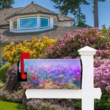 Acquerello Arcobaleno Margherita Casella Postale Copre Magnetica Natura Primavera Estate Autunno Inverno Fiori Giardino Cortile Home Decor Dimensioni Standard 53,3 cm x 45,7 cm
