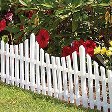 4 pezzi di recinzione in plastica per giardino, prato, bordo per piante, confine flessibile in PFAD, bordo per prato, aiuole, recinzione per giardino, matrimonio, decorazione