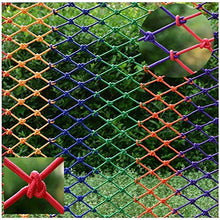 WEIFAN Rete di Sicurezza per Bambini, Tessuto a Mano per Uso Domestico Decorazione a Colori per Asilo Nido Anti-Caduta Scale di Protezione per Balcone Recinzione Anti-Caduta Rete in Nylon