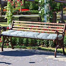 Daxoon Cuscino per Panca Cuscino Ispessimento Panca Cuscino per Panca da Giardino per terrazza, Prato, Altalena da Giardino