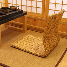 Allibuy Semplice Divano Creativo per Il Riposo degli ospit La sede in Stile Giapponese in Paglia è Robusta e Durevole per i sedili Senza Gambe in Izakaya e in Soggiorno