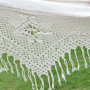 HQSB Macrame Fatto A Mano Macrame Amaca Amaca Doppia Boemia Tela Appeso Swing per Gli Alberi Utilizzare per L'interni Giardino Esterno Patio Porch Decor