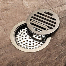 Nosterappou Scarico a Pavimento Anti-troppopieno Anti-troppopieno Anti-intasamento, Funzione di filtrazione e drenaggio Superiore - Adatto per Bagno, Cucina, Balcone, Zona Lavanderia