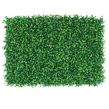 EXCLVEA Decorazione Schermo Foglia Finta all'aperto Pannelli Artificiale bosso Faux Verde Bosso Parete Mat Privacy Screen UV Recinzione protetta Patio Backyard Garden 12 Pezzi