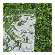 Serra Trasparente incatramata 2x6m esterna del patio del giardino incatramata, Heavy Duty impermeabile e resistente all'usura protezione solare della copertura della pioggia 350g / m² ( Size : 1m×2m )