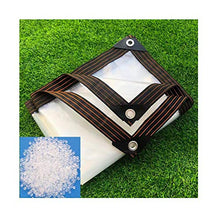 SHIJINHAO Telo Impermeabile Esterno Copertura In Tela Cerata Resistente Impermeabile Con Occhielli Per Mobili Da Giardino, Conigliera, Trampolino, Legno, Auto, Campeggio O Giardinaggio 100 G / ㎡ Spess